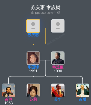 苏庆惠 家族树全览