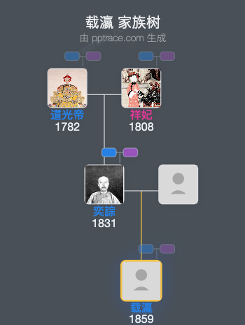 载瀛家族树全览