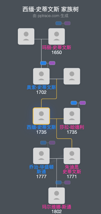 西缅·史蒂文斯家族树全览