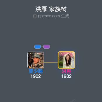 洪雁 家族树全览