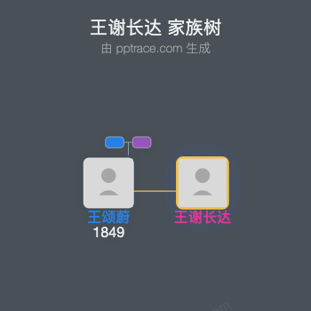 王谢长达 家族树全览