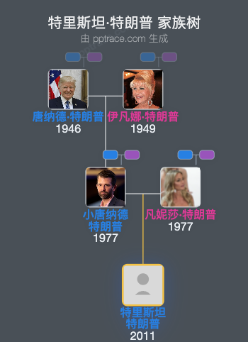 特里斯坦·特朗普家族树全览