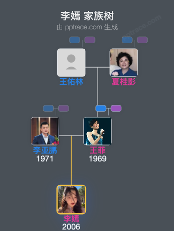 李嫣 家族树全览