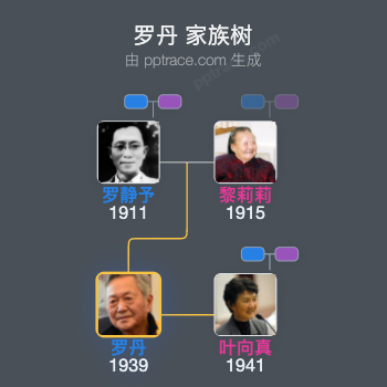 罗丹 家族树全览