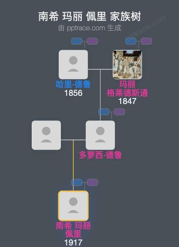 南希 玛丽 佩里家族树全览