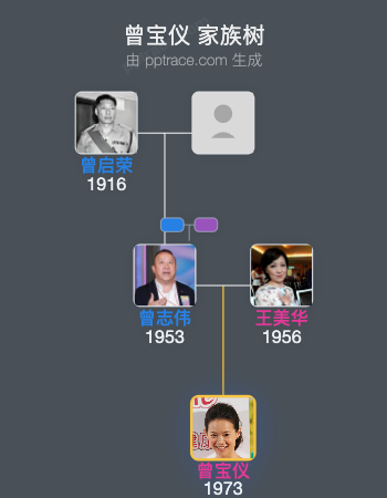 曾宝仪 家族树全览