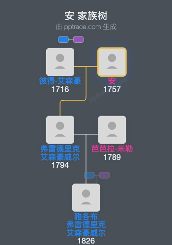 安家族树全览