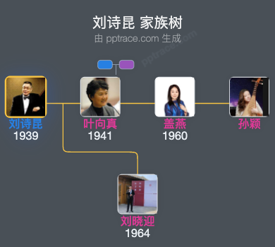 刘诗昆 家族树全览