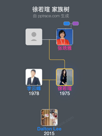 徐若瑄 家族树全览