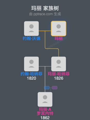 玛丽家族树全览
