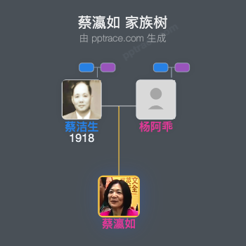 蔡瀛如家族树全览