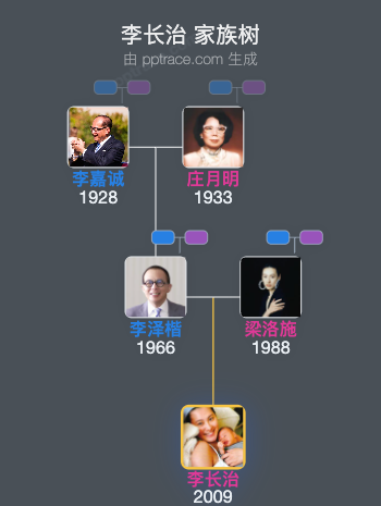 李长治 家族树全览