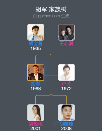 胡军 家族树全览