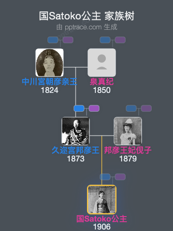 国Satoko公主家族树全览