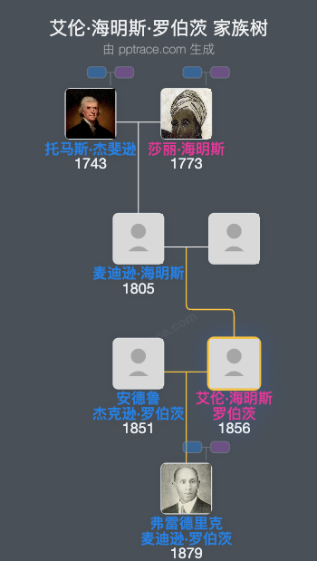 艾伦·海明斯·罗伯茨家族树全览