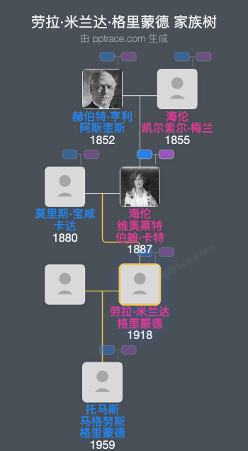 劳拉·米兰达·格里蒙德家族树全览