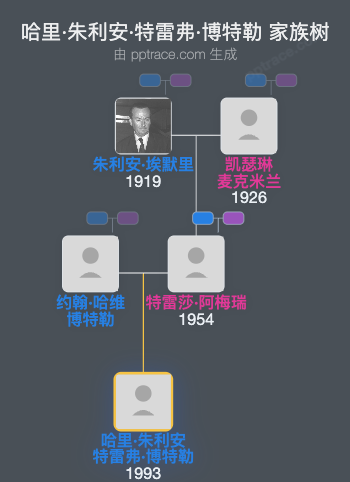 哈里·朱利安·特雷弗·博特勒家族树全览