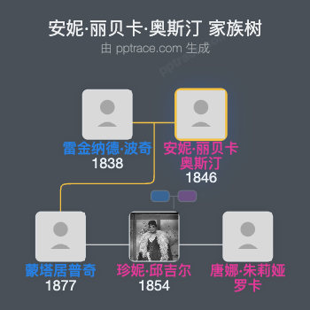 安妮·丽贝卡·奥斯汀家族树全览