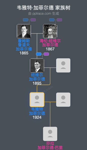 韦雅特·加菲尔德家族树全览
