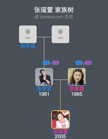 张瑶萱 家族树全览