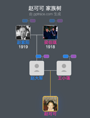 赵可可 家族树全览