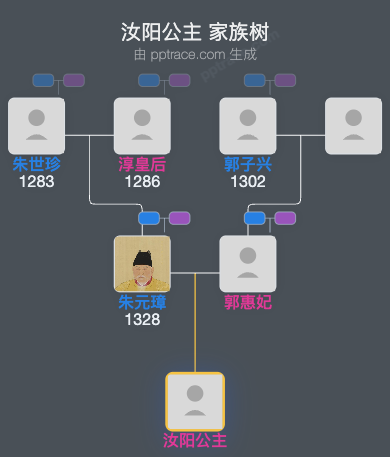汝阳公主家族树全览