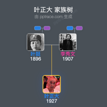 叶正大 家族树全览