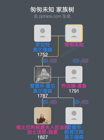 匆匆未知家族树全览