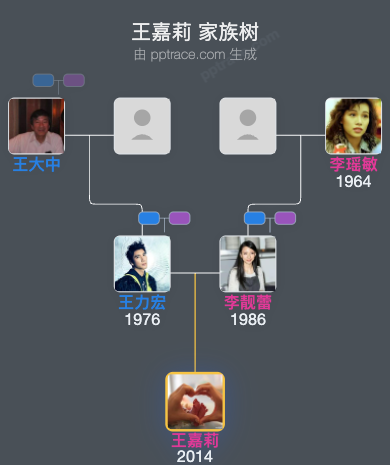 王嘉莉 家族树全览