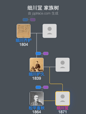 细川冝家族树全览