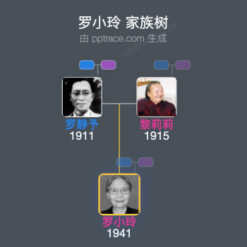 罗小玲 家族树全览
