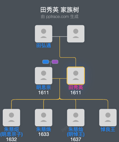 田秀英家族树全览