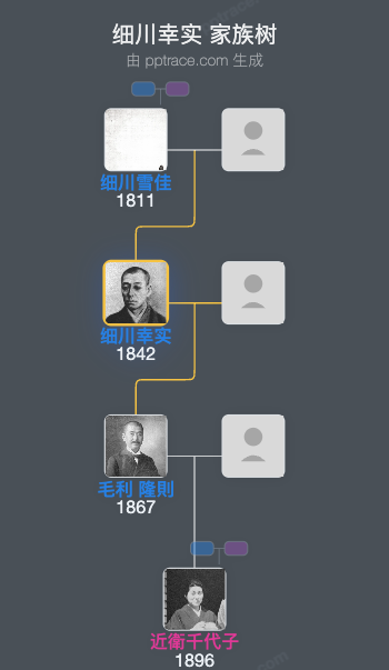 细川幸实家族树全览