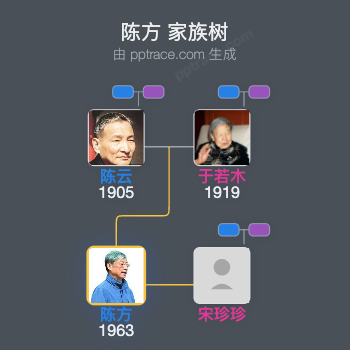 陈方 家族树全览