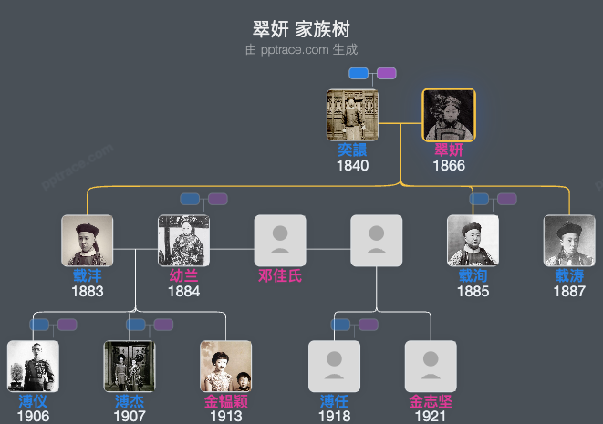 翠妍家族树全览