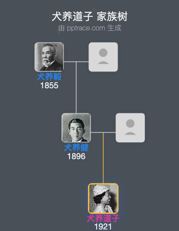 犬养道子家族树全览