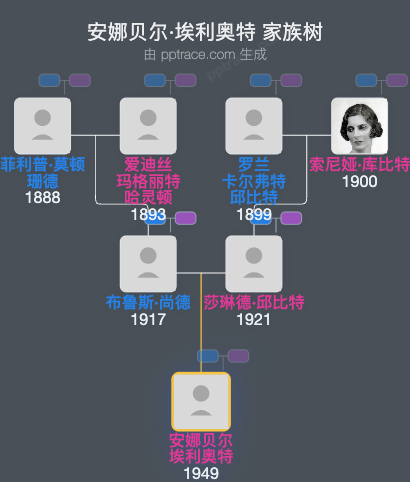 安娜贝尔·埃利奥特家族树全览