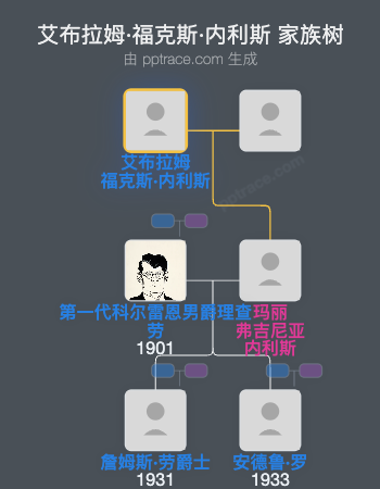 艾布拉姆·福克斯·内利斯家族树全览