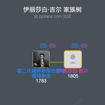 伊丽莎白·吉尔家族树全览