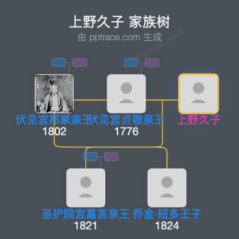 上野久子家族树全览