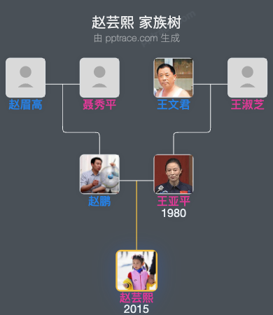 赵芸熙家族树全览