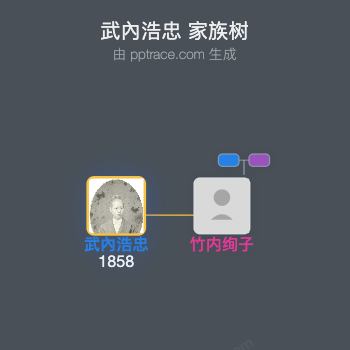 武內浩忠家族树全览