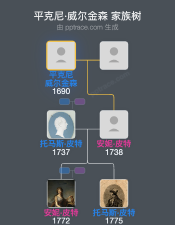 平克尼·威尔金森家族树全览