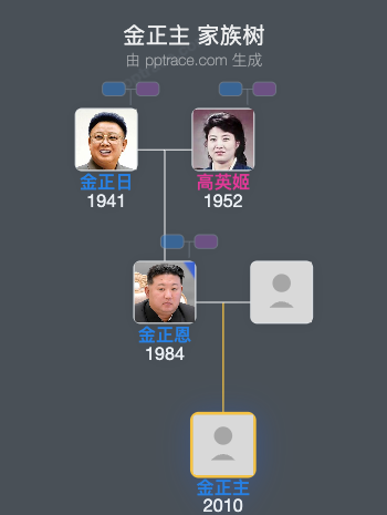 金正主 家族树全览