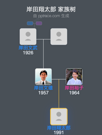 岸田翔太郎家族树全览