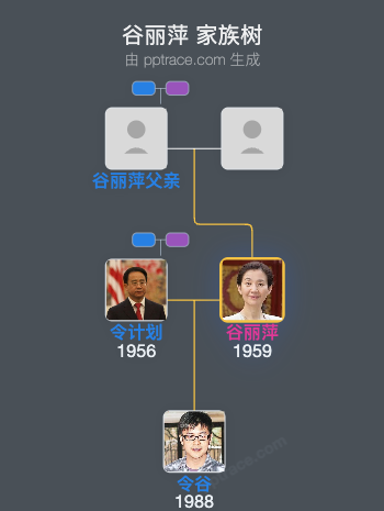 谷丽萍 家族树全览