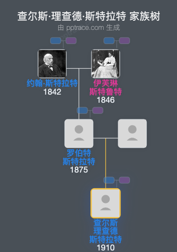 查尔斯·理查德·斯特拉特家族树全览