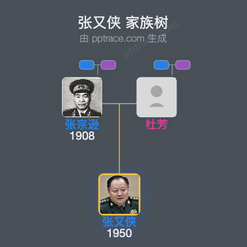 张又侠 家族树全览