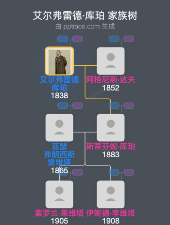 艾尔弗雷德·库珀家族树全览