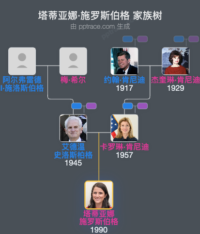 塔蒂亚娜·施罗斯伯格家族树全览